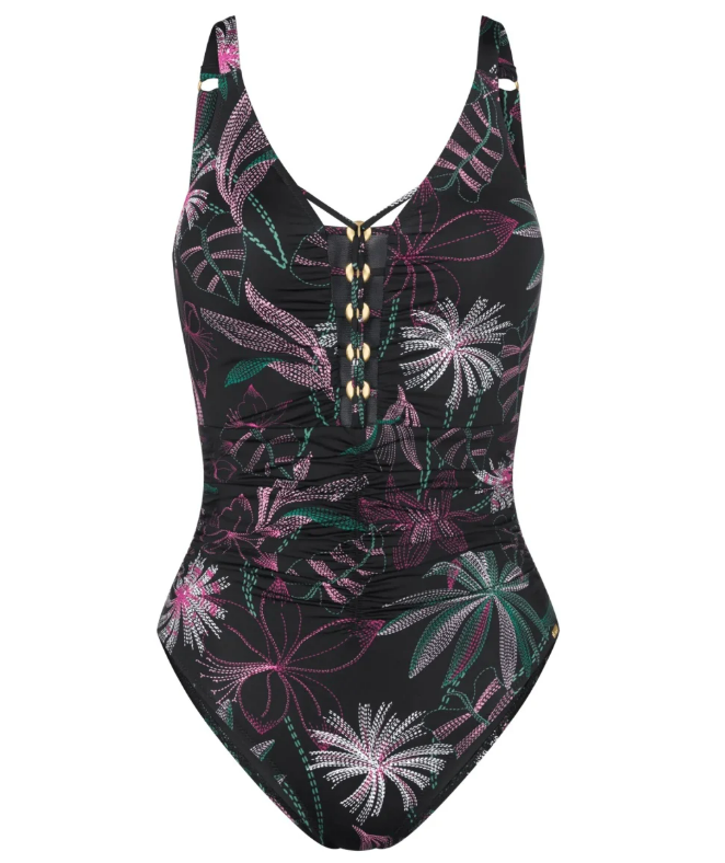 Costum de baie intreg cu cupe buretate