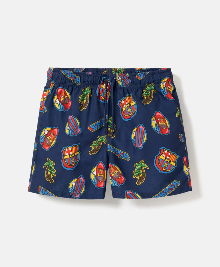 Costum de baie baieti FC Barcelona