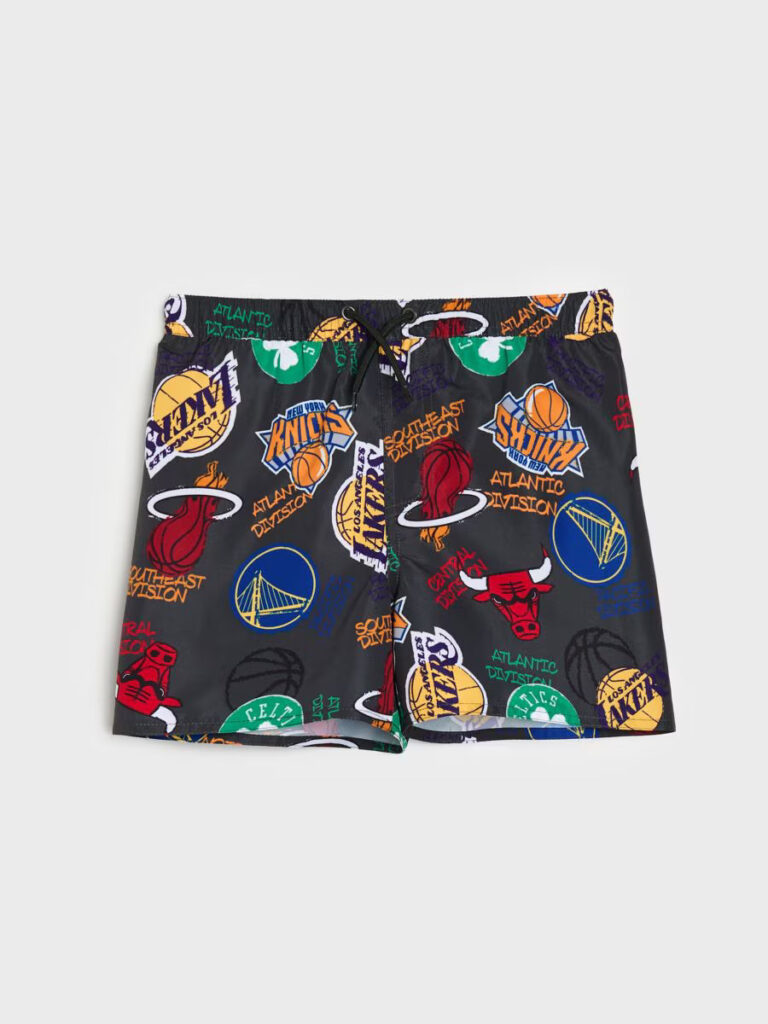 Sort de baie imprimeu NBA