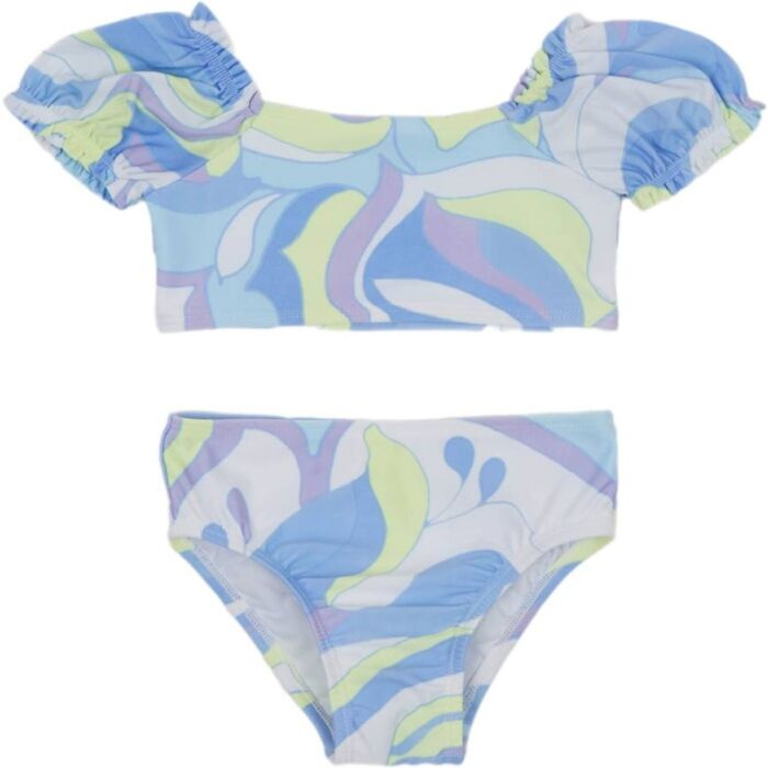 Costum de baie fete multicolor
