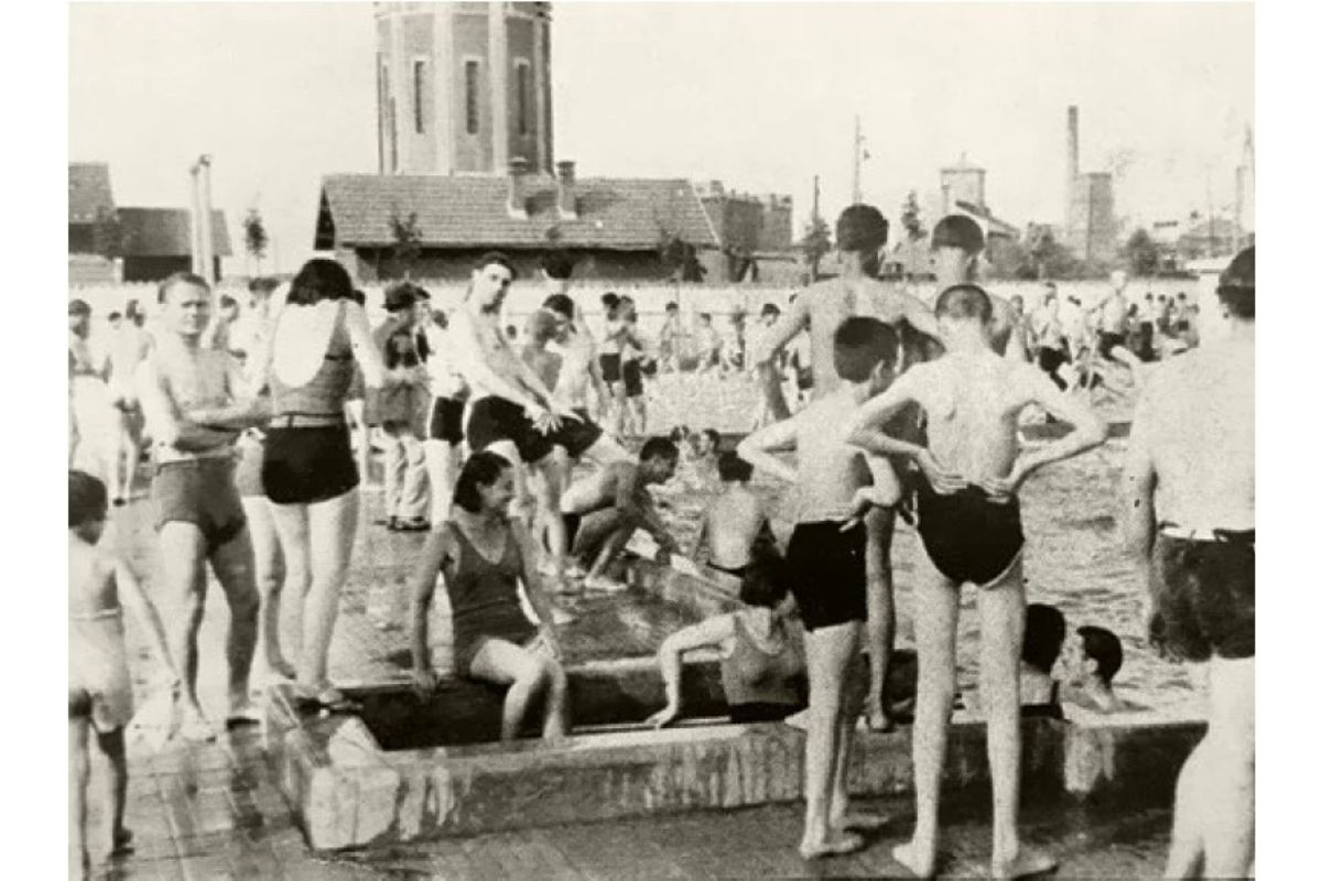 Ștrandul Obor, 1937